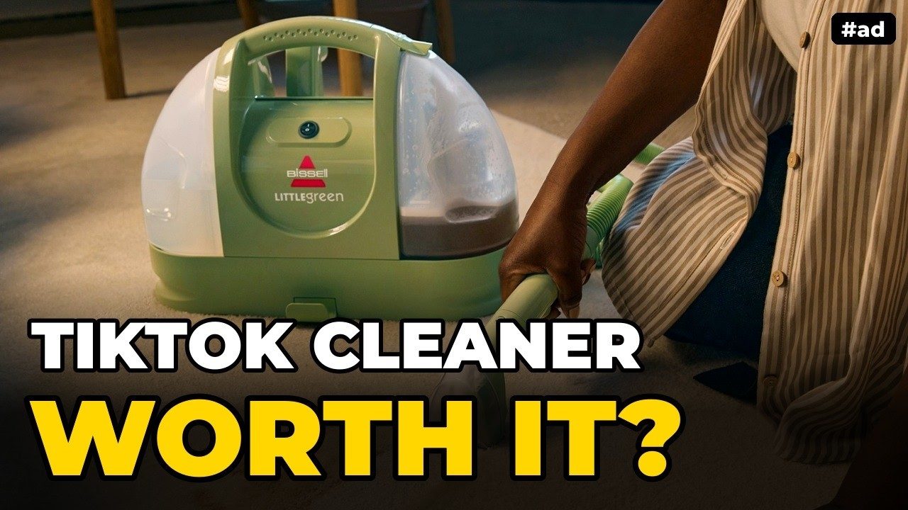 Bissell Little Green Review: Is the TikTok Spot Cleaner Worth It? #ad