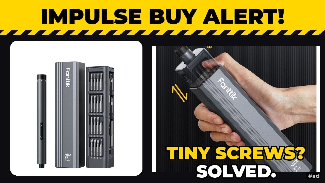 Fanttik E1 Max Electric Screwdriver Review: Worth It? #ad