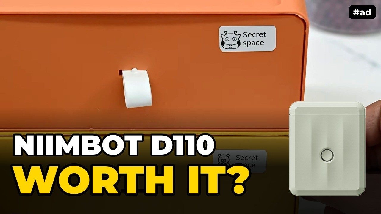NIIMBOT D110 Label Maker Review: Worth It? #ad